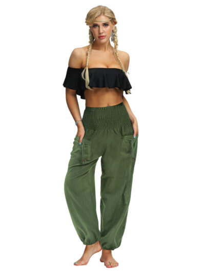 Women's Casual Loose Harem Track Pants - Image 6