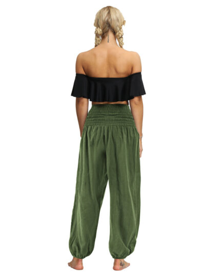 Women's Casual Loose Harem Track Pants - Image 8