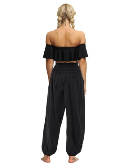 Women's Casual Loose Harem Track Pants - Image 3