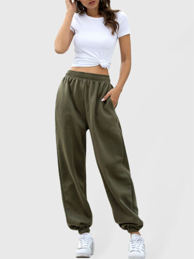 Casual sports basic loose legged pants - Image 10