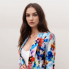 Fashion Print Spring Casual Blazer – Chic and Lightweight for Effortless Style