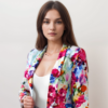 Fashion Print Spring Casual Blazer – Chic and Lightweight for Effortless Style