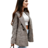 Women's mid-length coat