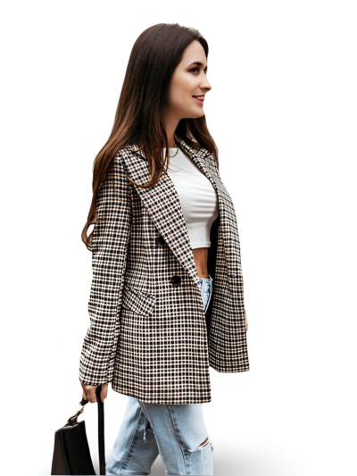 Women's mid-length coat