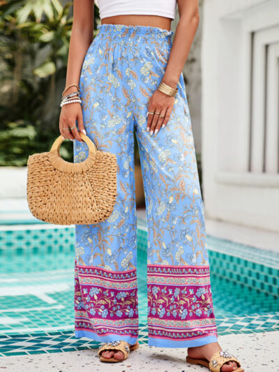 Women's Style Casual Printed Trousers - Image 8