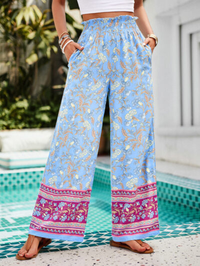 Women's Style Casual Printed Trousers