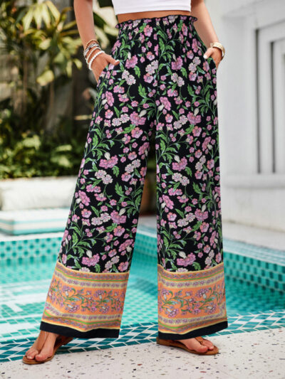 Women's Style Casual Printed Trousers - Image 3