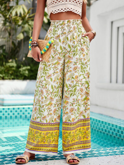 Women's Style Casual Printed Trousers - Image 2