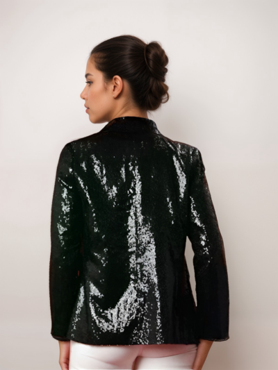 Christmas Sequined Loose Blazer