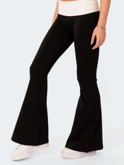 Style fashionable, comfortable, slimming, anti-waist low-waist flared pants - Image 7