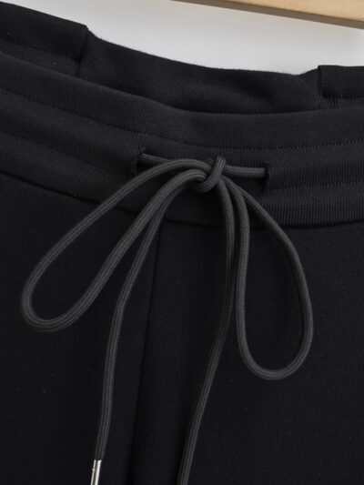 Low-rise casual micro-flared drawstring sports trousers - Image 5