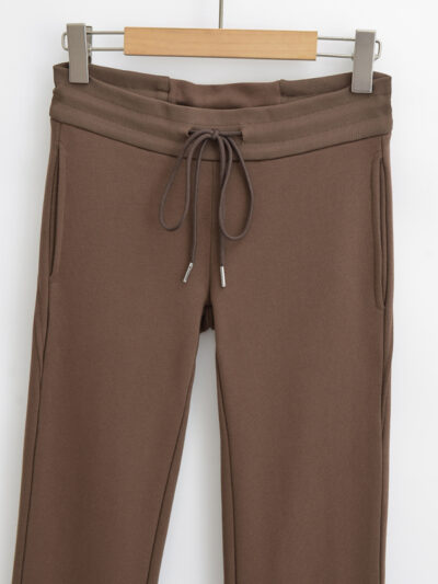 Low-rise casual micro-flared drawstring sports trousers - Image 7