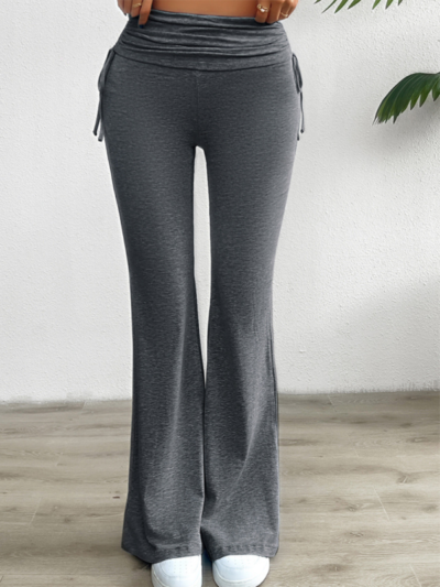 Spring and summer casual solid color slim-fit pleated trousers - Image 16