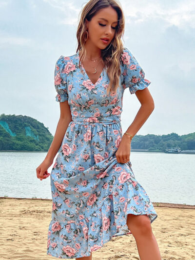 Slim summer European and American seaside holiday women's clothing - Image 2