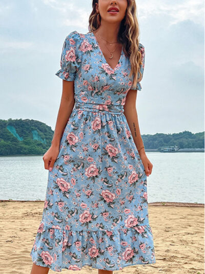 Slim summer European and American seaside holiday women's clothing - Image 5