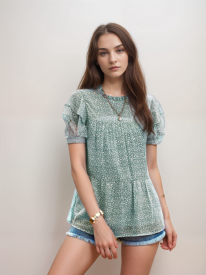 Round neck short-sleeved Shirt