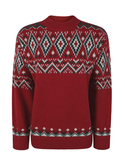 women's loose pullover christmas sweater - Image 3