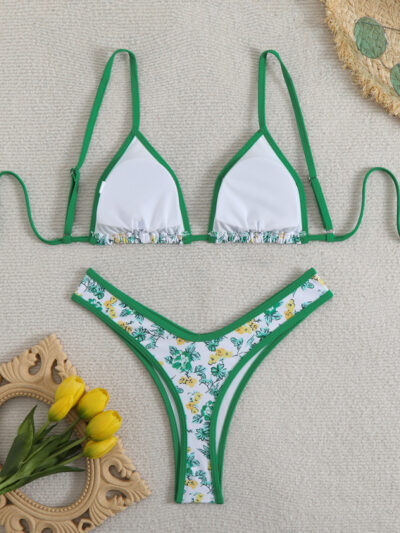 Floral print bikini - Image 8