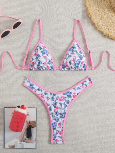 Floral print bikini - Image 2