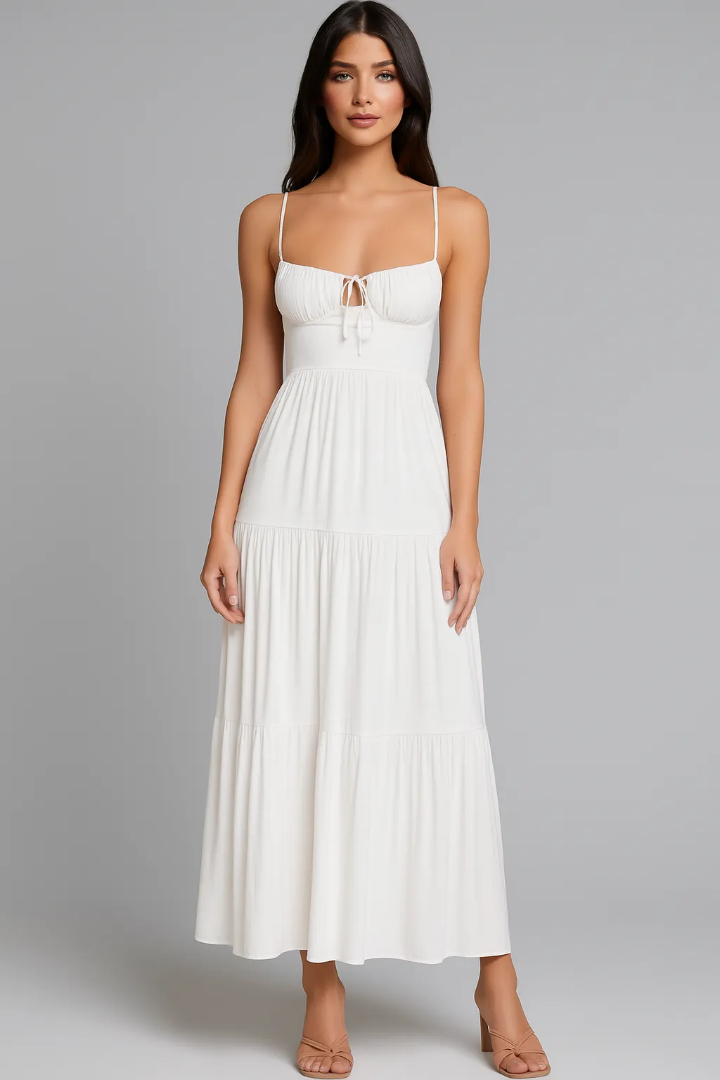 Tie waist dress