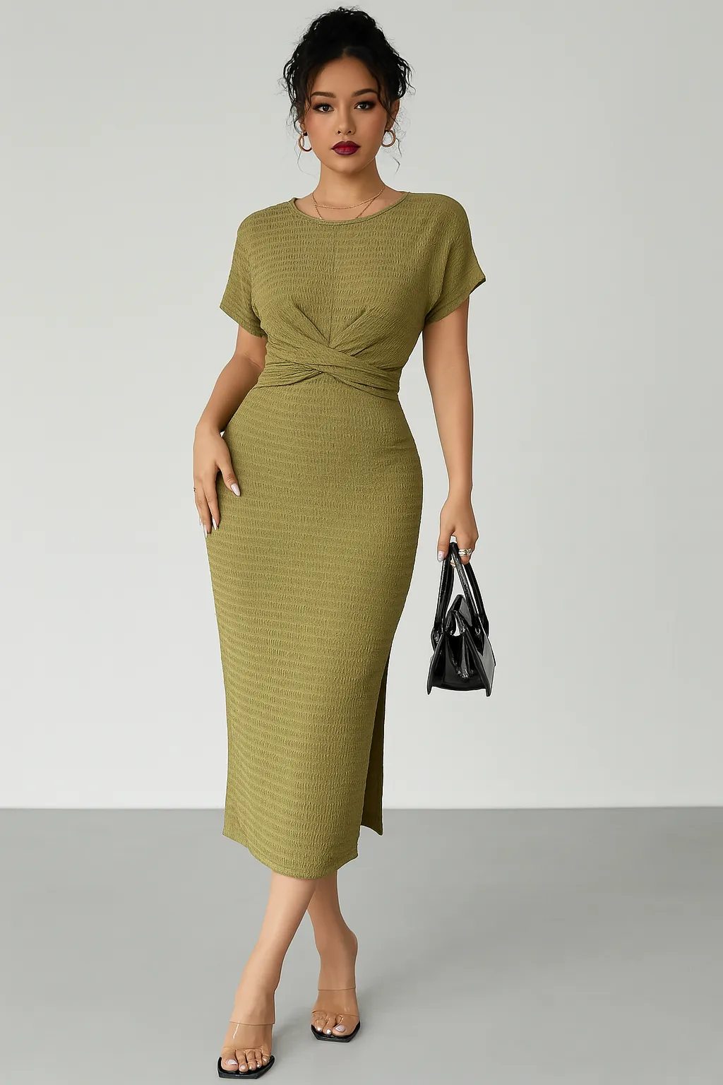 Slim waist dress