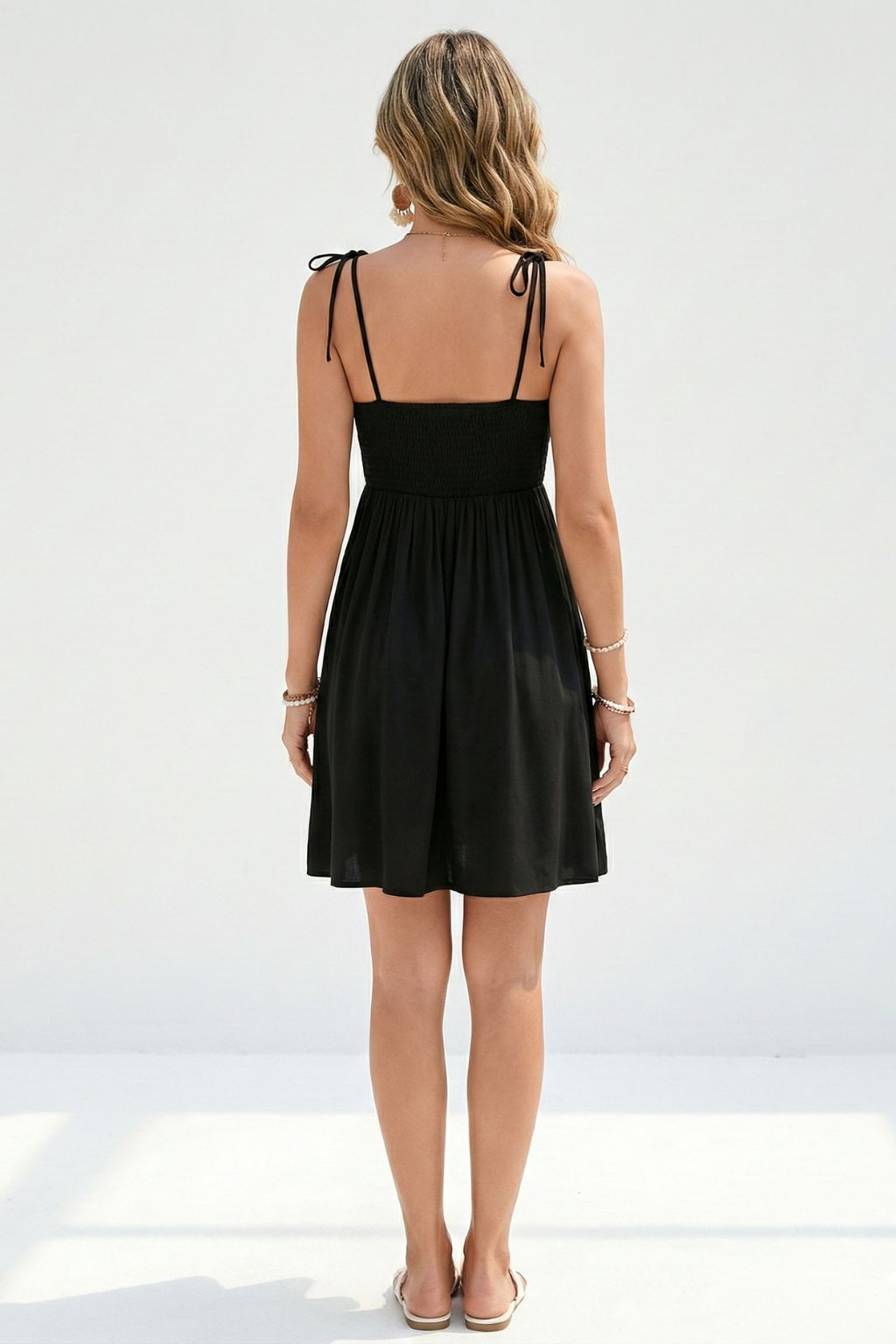 Floral patchwork sleeveless dress