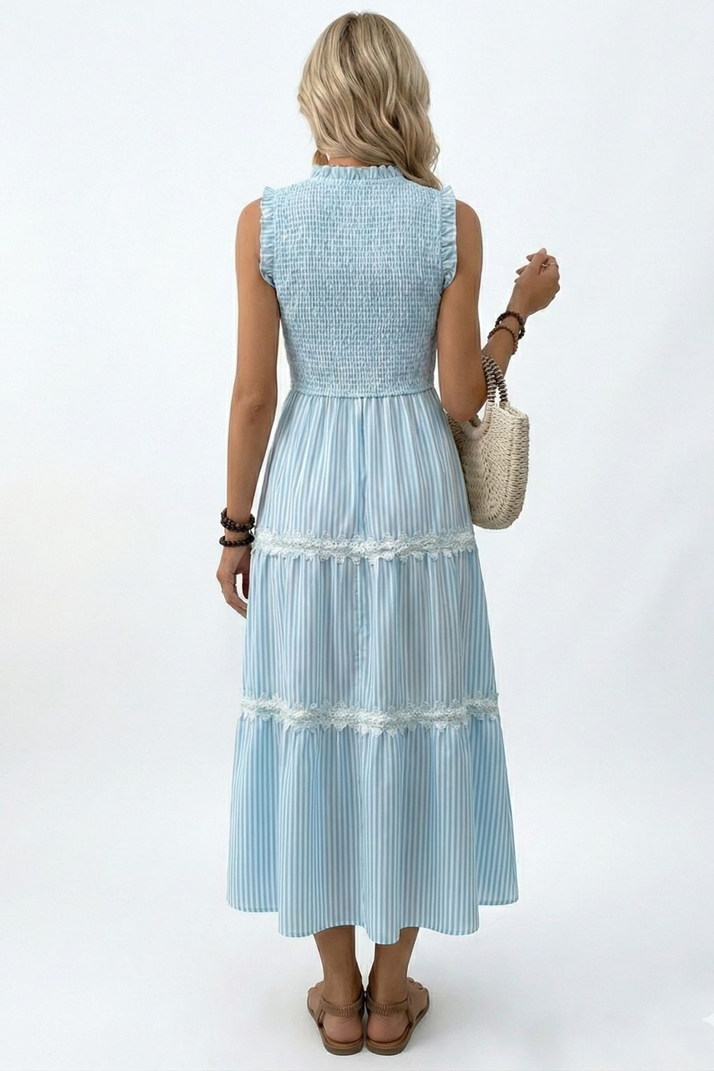 Round Neck Sleeveless Dress