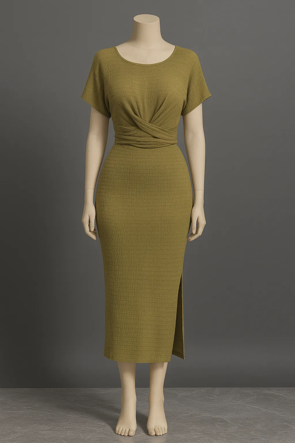 Slim waist dress
