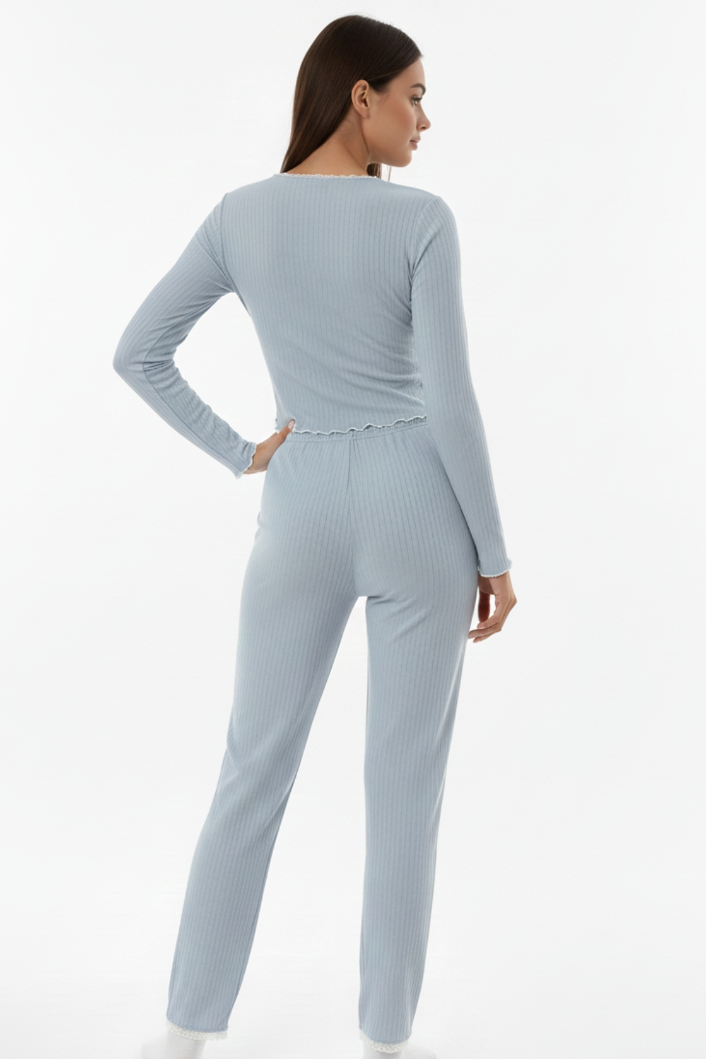 Long sleeves and long pants Pajama set