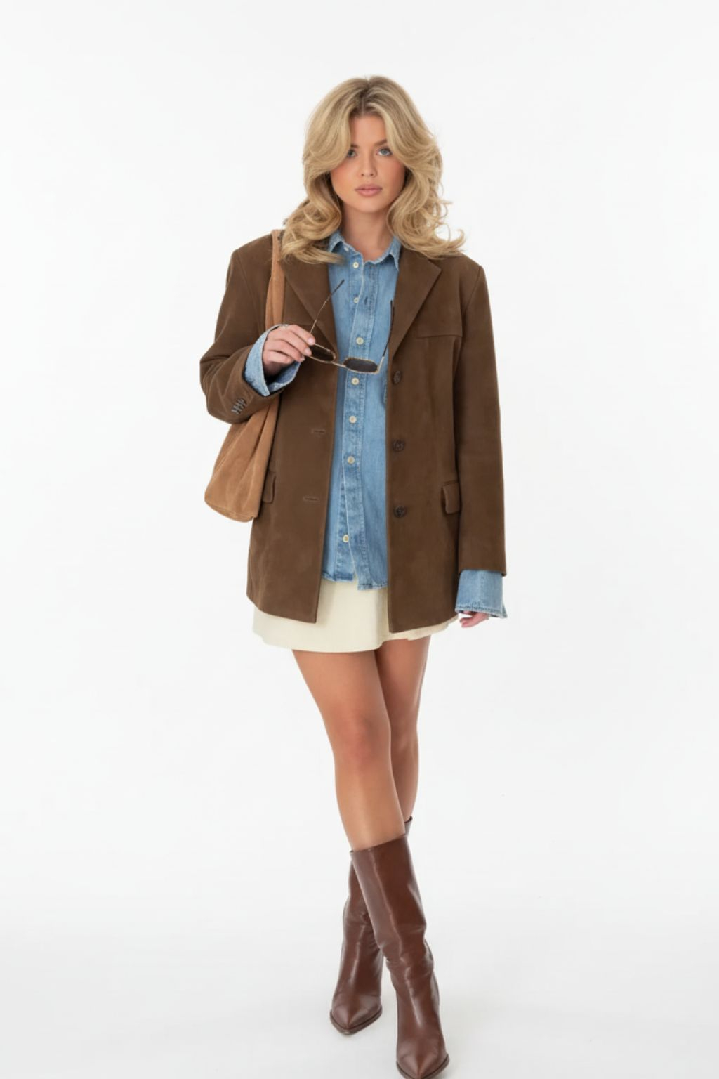Vintage Suede Jacket Coat