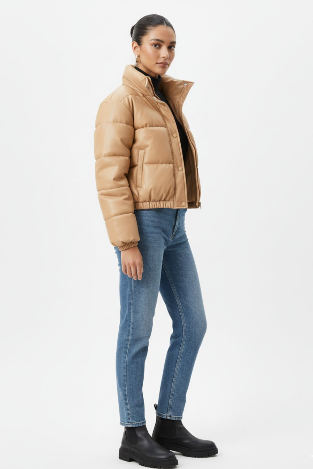 Padded Polyester Puffer Jacket