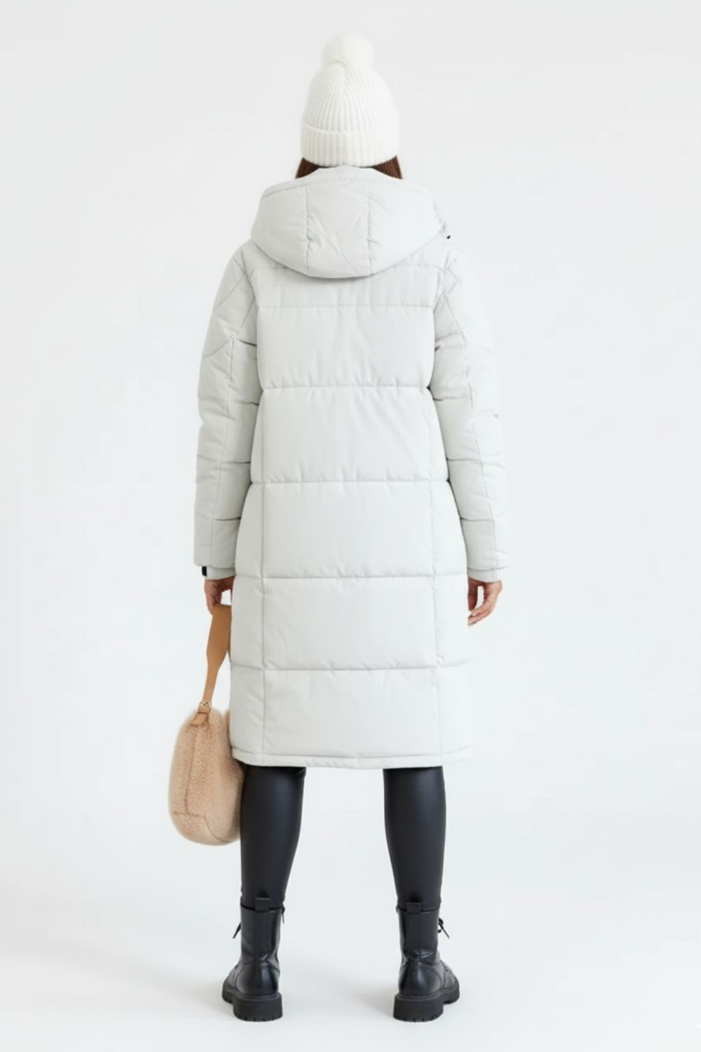 thickened long coat